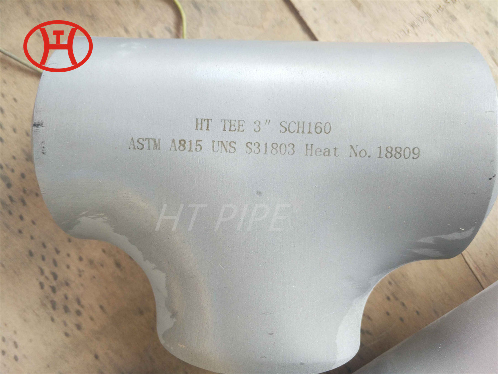 ASTM A403 WPNIC pipe fittings Incoloy 800 tee
