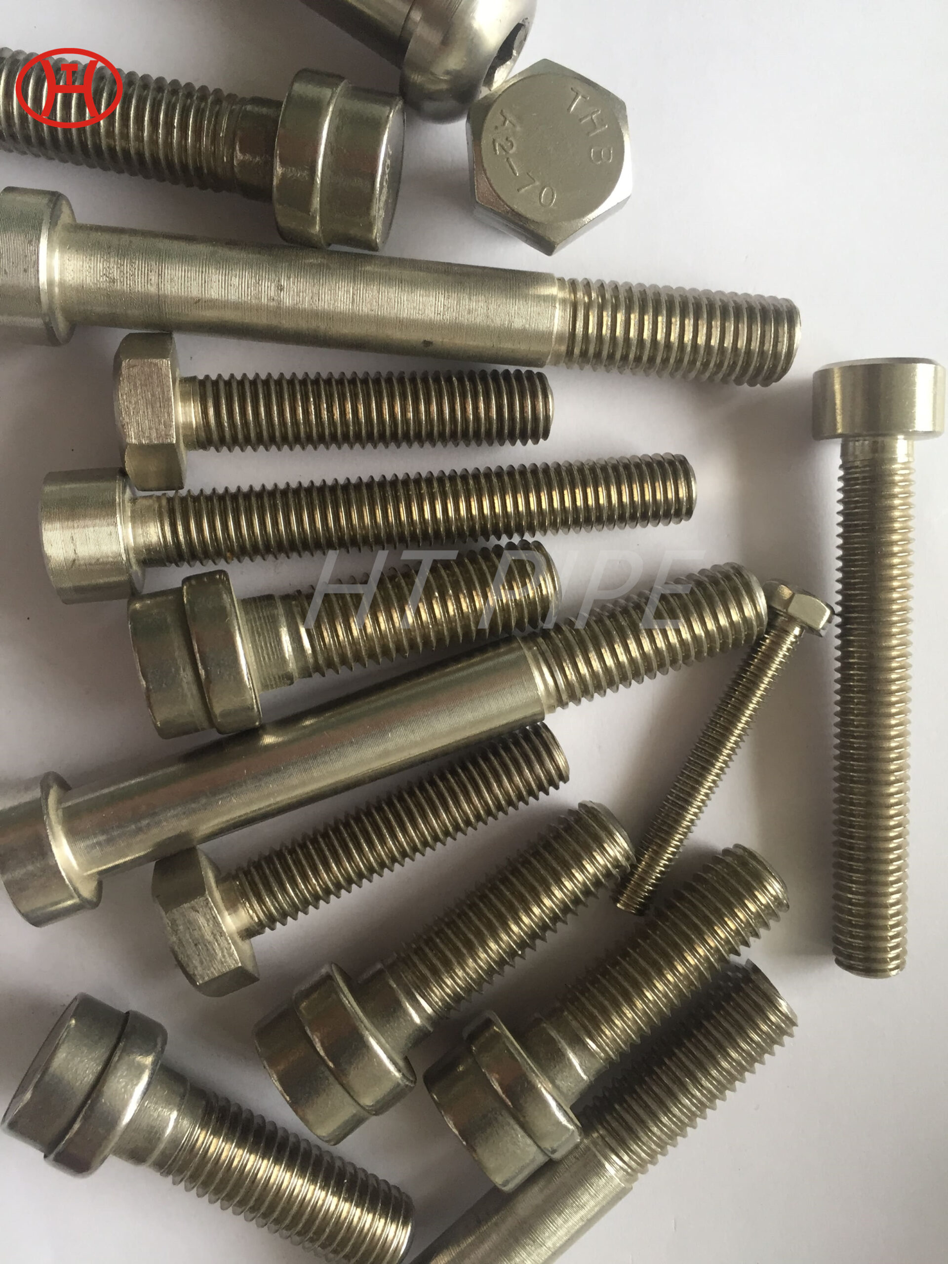 DIN933 DIN931 Hastelloy C276 hex bolt threaded bolt manufacturer